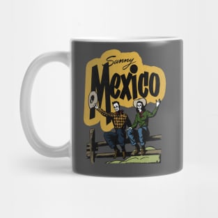 Vintage Mexico Ad Mug
